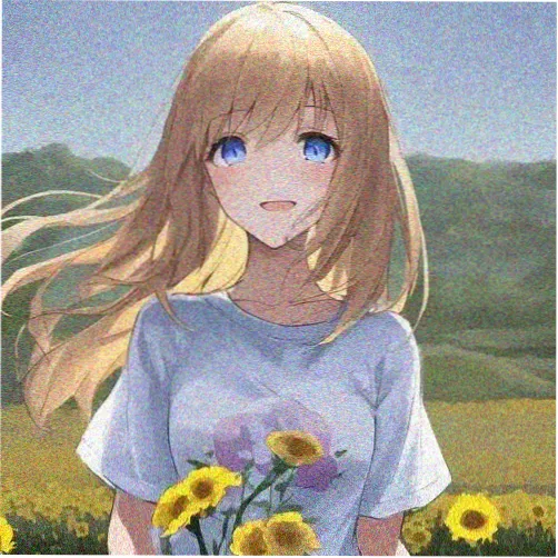 校园线主角色彩设定示意